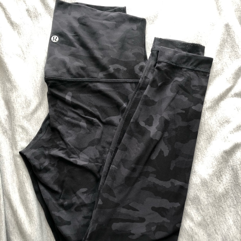 Lululemon camouflage leggings